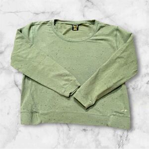 Laila Ali Women’s Long Sleeve Green Astronomy Sweater Size Medium